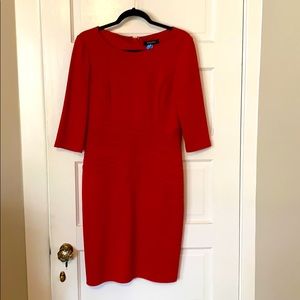 Red Ellen Tracy dress